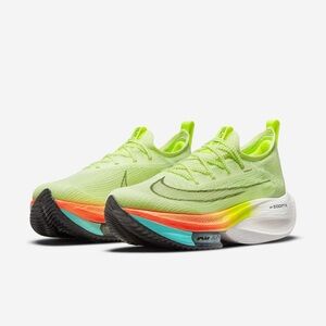 Nike Air Zoom Alphafly NEXT% Yellow Volt Running CZ1514-700 Sz Women 8.5 / Men 7